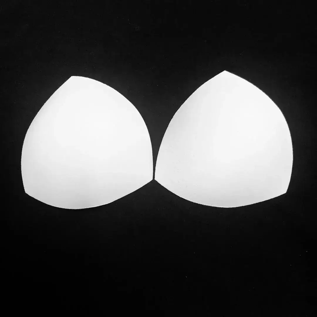 3 Pairs Triangle Bra Inserts Pads Bra Cups Inserts for Bikini