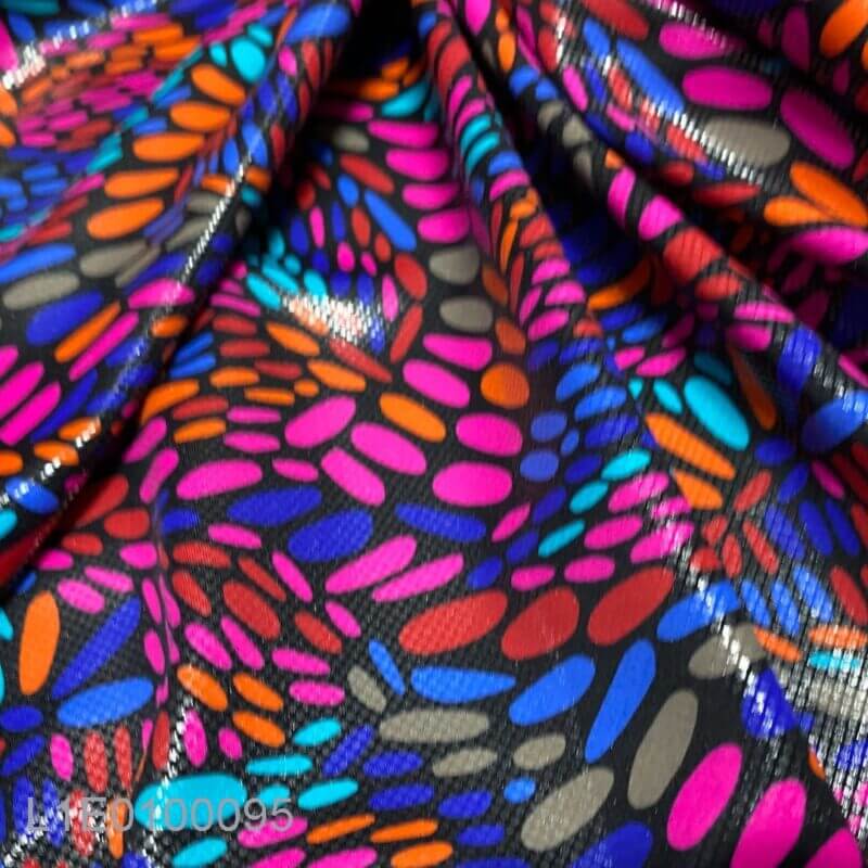 (55"x36") Nylon Lycra Spandex Fabric Print 4 Way Stretch By Yard (2421