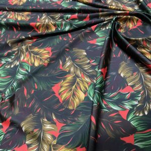 Shorts & Swim Truns Fabric Floral Print Perfect for Boardshorts Beachwear Surfshorts Boys Shorts UV 50+ Protection 100% Polyester Microfiber Non Strecth Sold by the yard