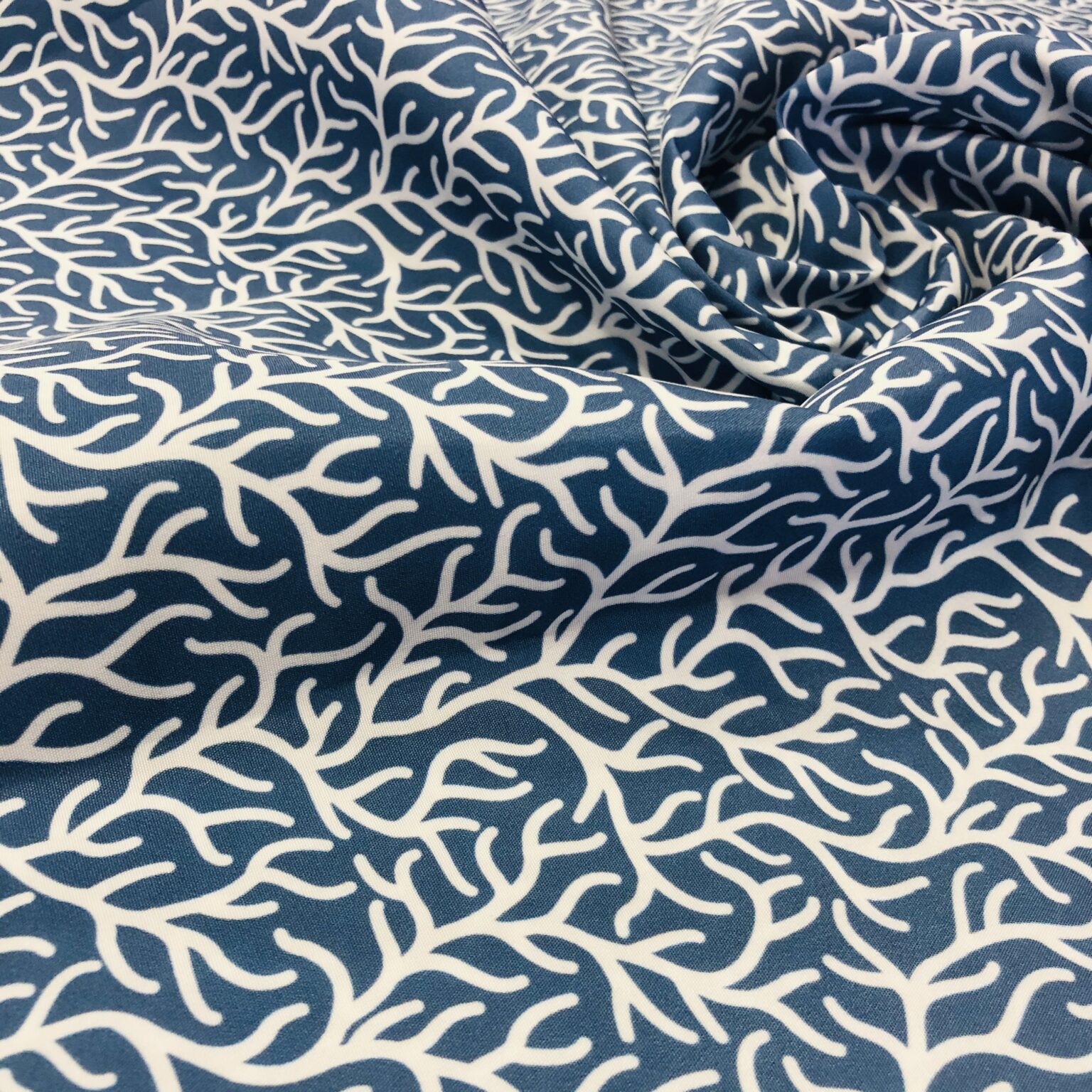 Reef Corals Print Shorts & Swim Trunks Fabric