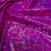 Vibrant Purple Hologram Broken Glass Metallic Foil Nylon Lycra Spandex Fabric 4 Way Stretch By The Yard for swimwear dancewear sportwear dress (54)