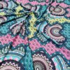 Pastel Colored Mandala Print Nylon Spandex Fabric 4 Way Stretch for swimwear dancewear gymwear sportwear dress skirt (40)(203-7)